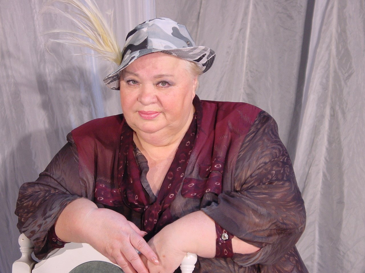 Наталья Крачковская сидит