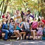 Участники недели слингоношения