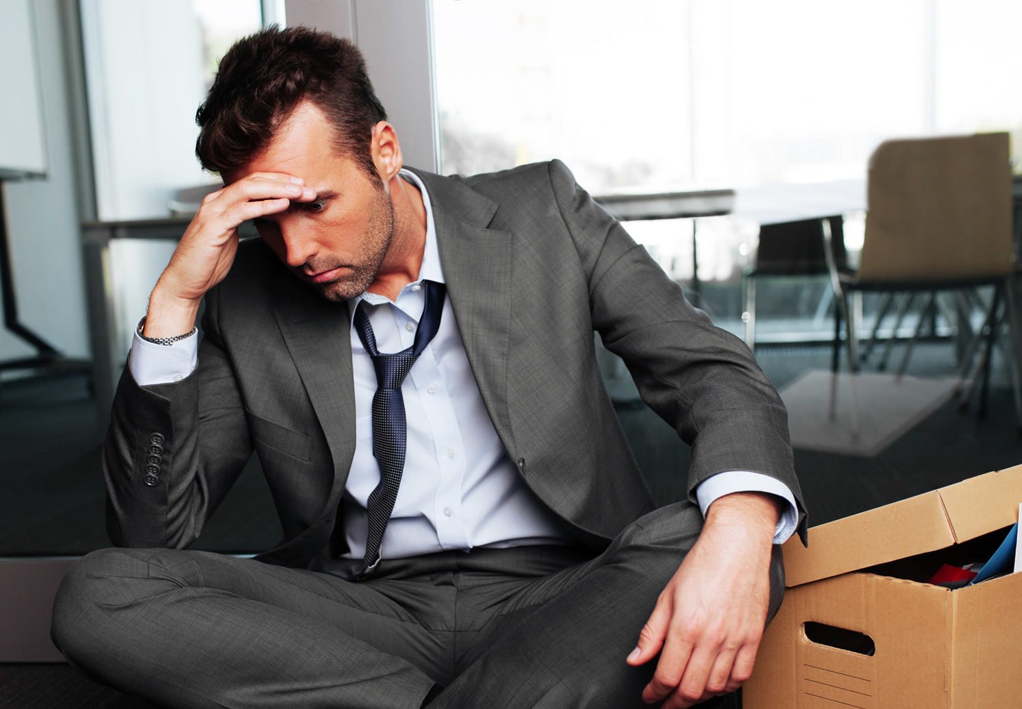 Мужчина-меланхолик