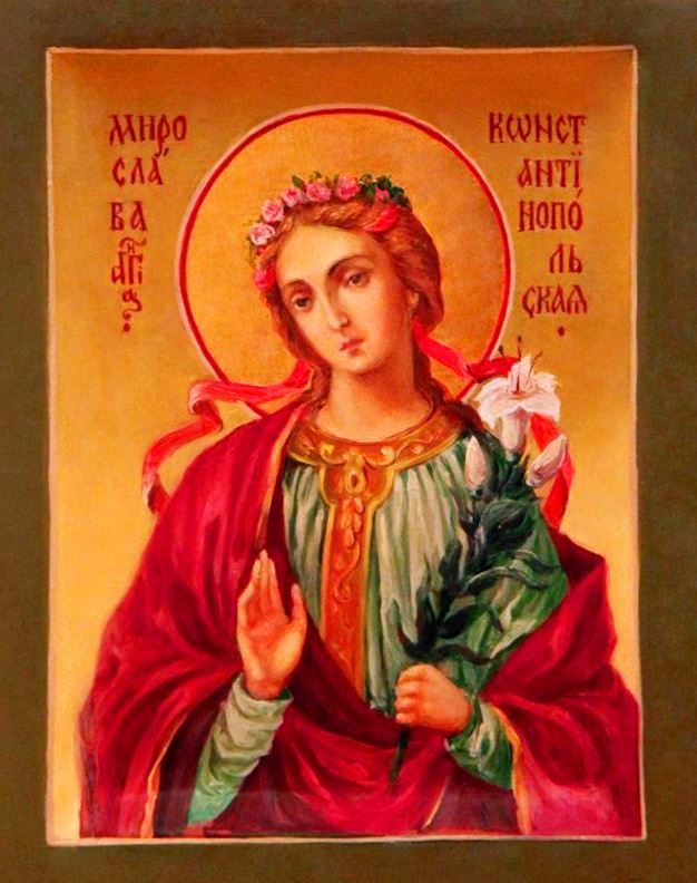 Икона Мирославы Константинопольской