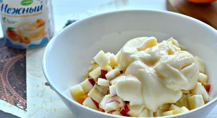 Фруктовый салат для самых маленьких