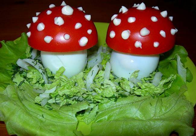 сервировка детская