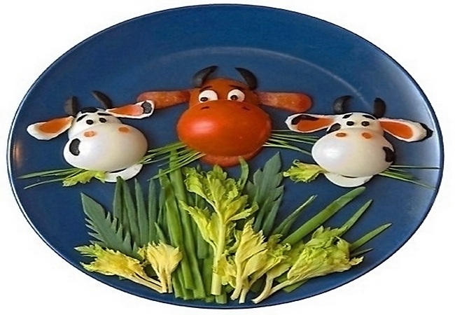 сервировка детская