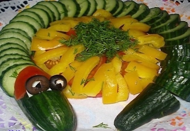 сервировка детская