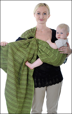 Затягивание слинга с кольцами