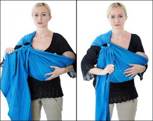 Размещение малыша в положении лёжа