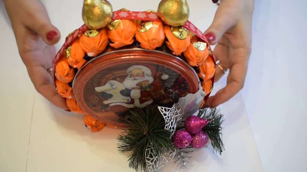 Новогодние сувенирные часы