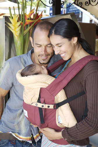 Вкладка в эрго-рюкзак для новорождённых